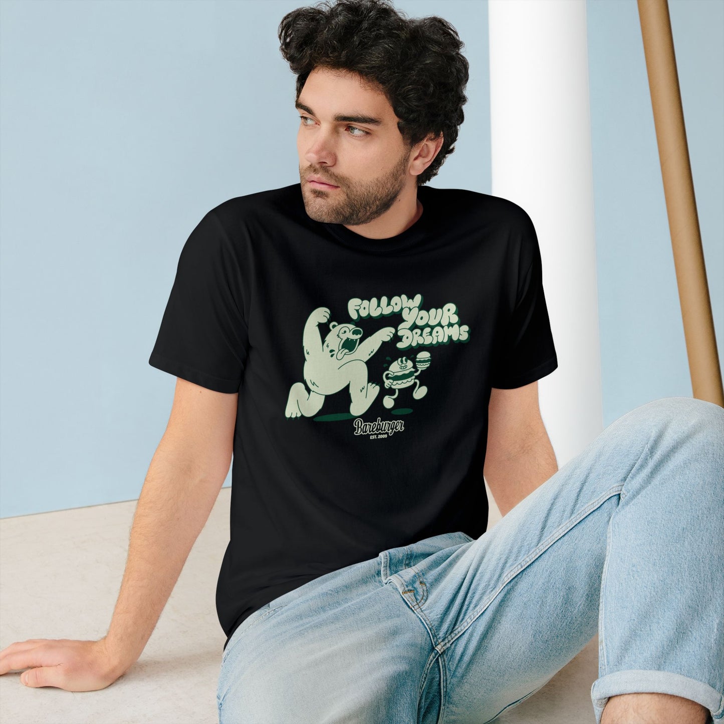 Bareburger Unisex Tee (Organic Fabric)