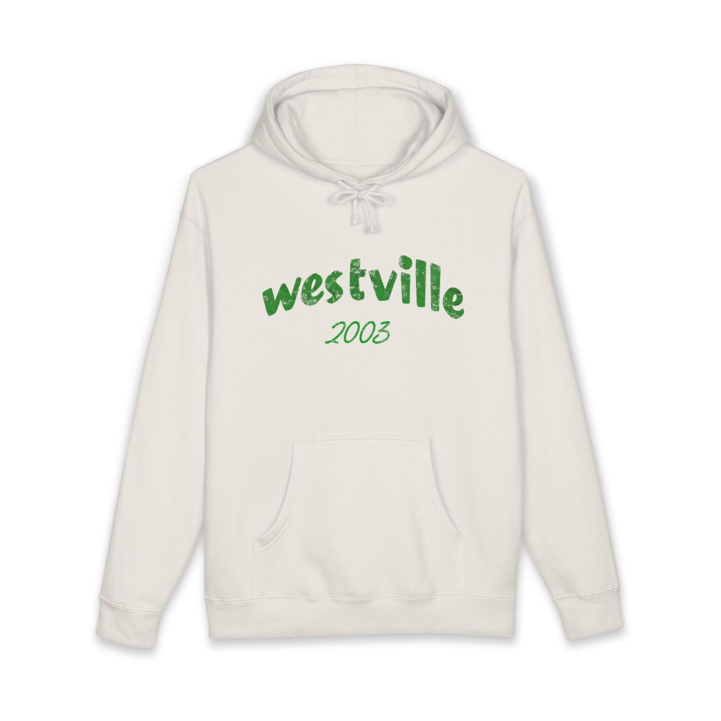 Westville 2003 Hoodie - Vintage Green Script Pullover