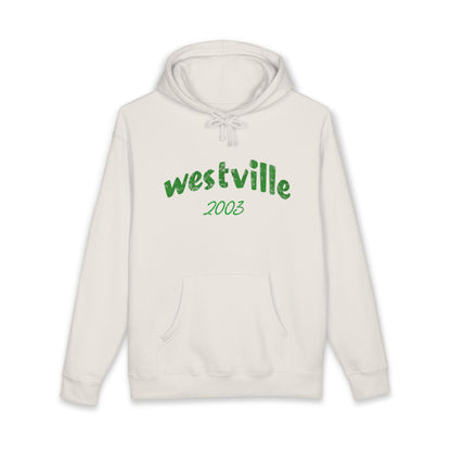 Westville 2003 Hoodie - Vintage Green Script Pullover