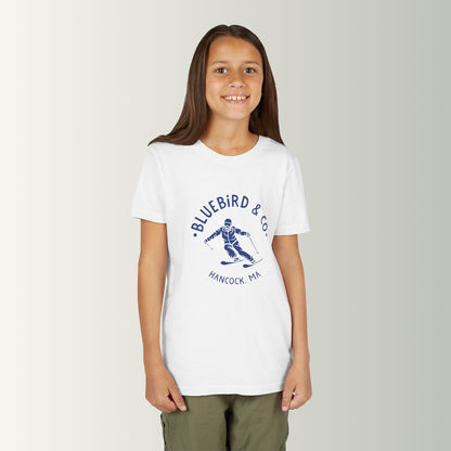 Bluebird & Co Youth Tee (Skier)