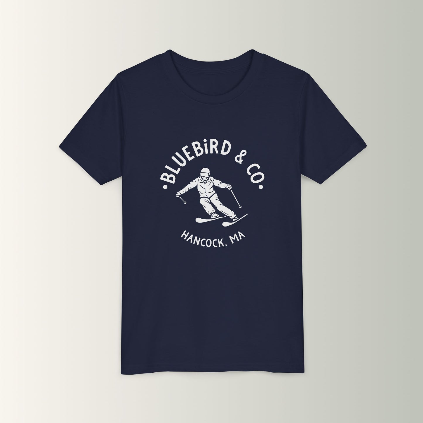 Bluebird & Co Youth Tee (Skier)