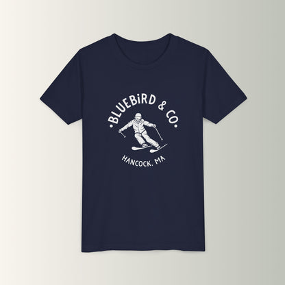 Bluebird & Co Youth Tee (Skier)