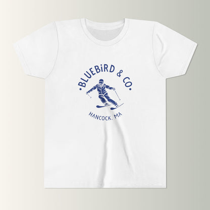 Bluebird & Co Youth Tee (Skier)