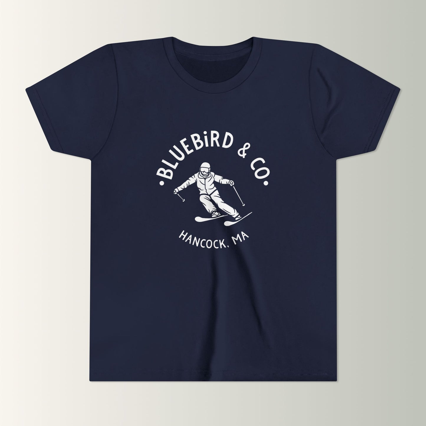 Bluebird & Co Youth Tee (Skier)