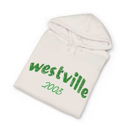 Westville 2003 Hoodie - Vintage Green Script Pullover