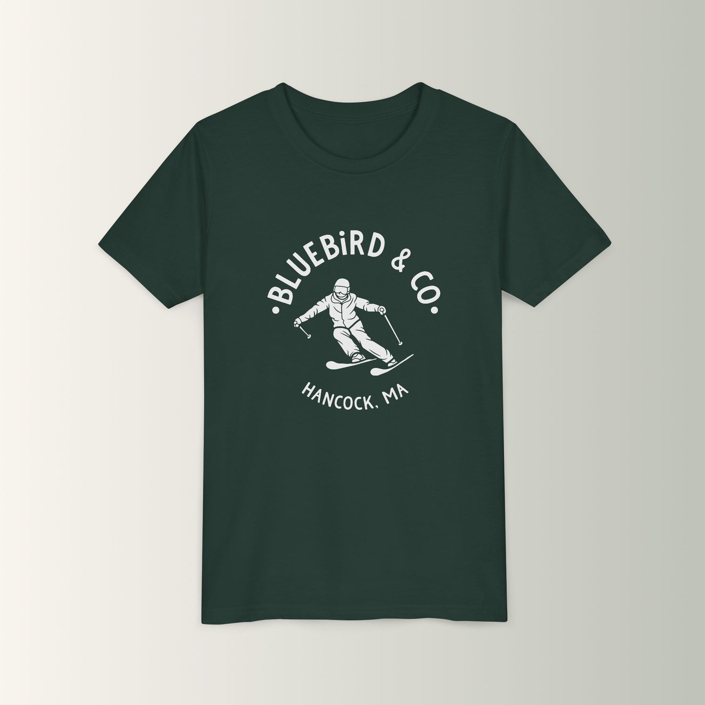 Bluebird & Co Youth Tee (Skier)