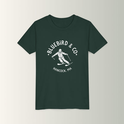 Bluebird & Co Youth Tee (Skier)