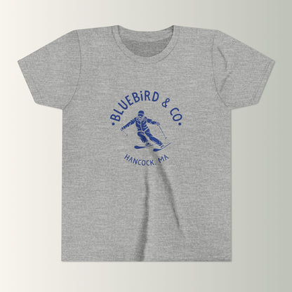Bluebird & Co Youth Tee (Skier)