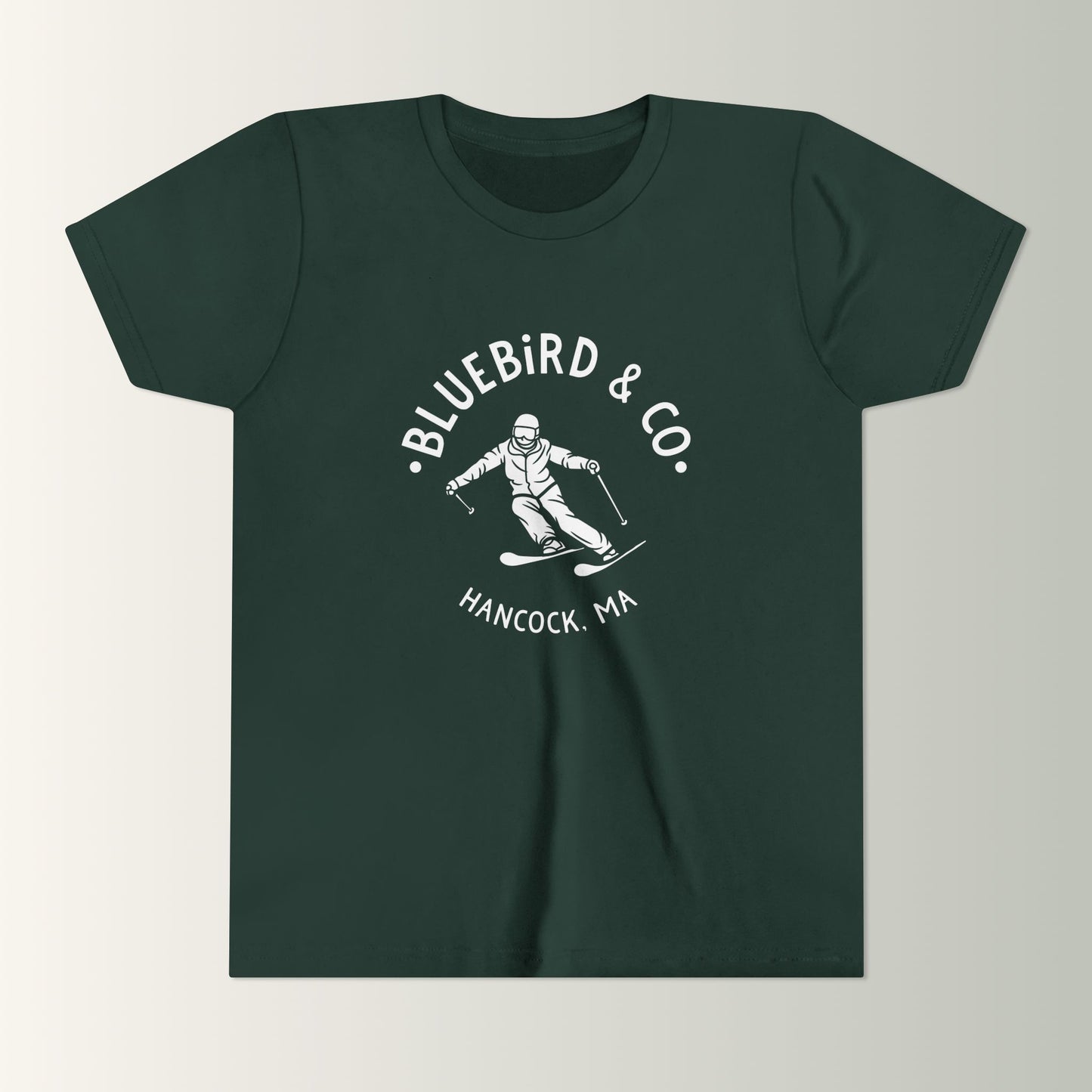 Bluebird & Co Youth Tee (Skier)