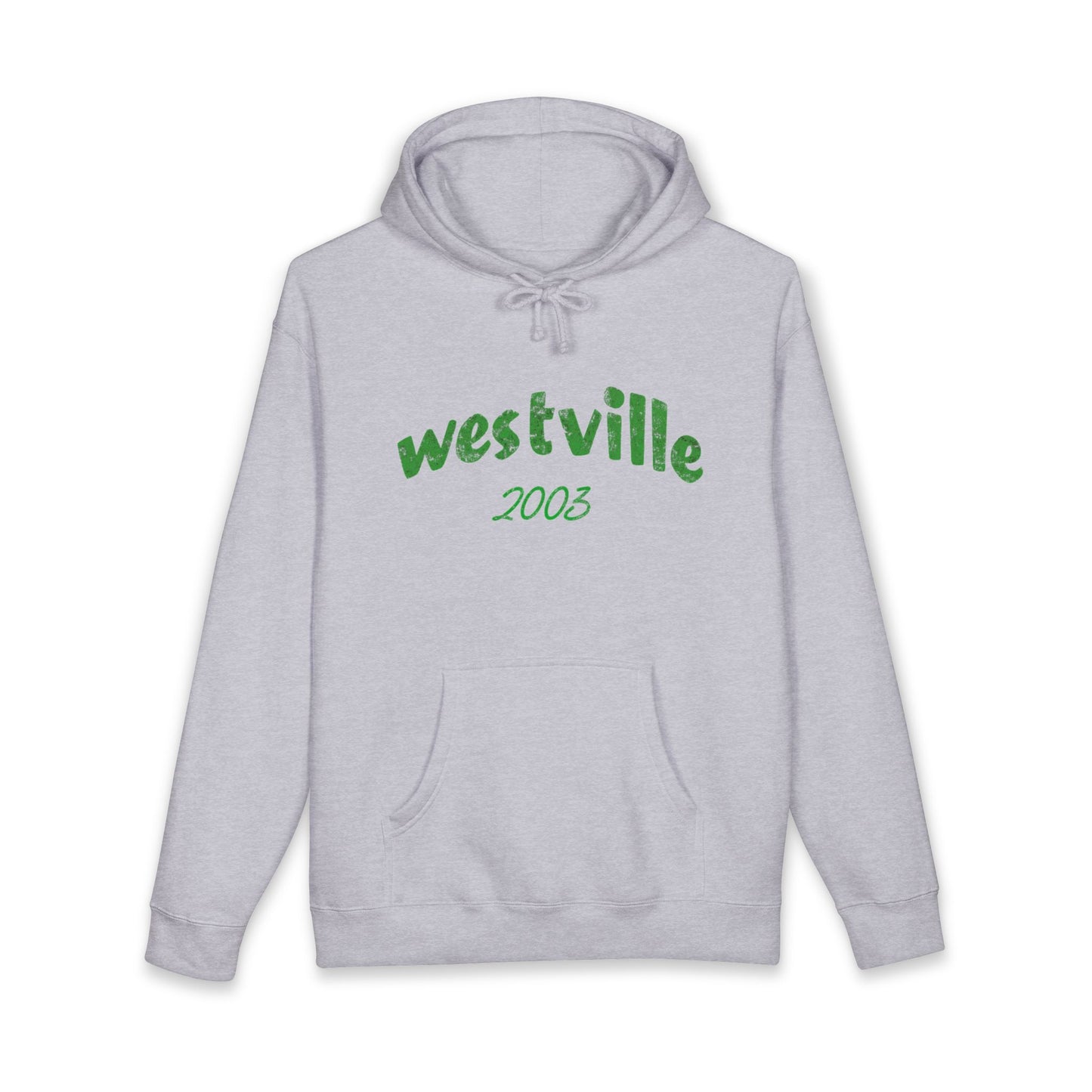 Westville 2003 Hoodie - Vintage Green Script Pullover