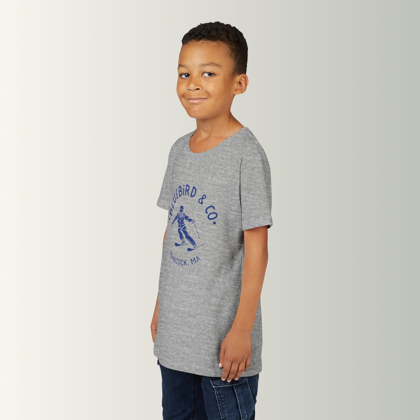 Bluebird & Co Youth Tee (Skier)