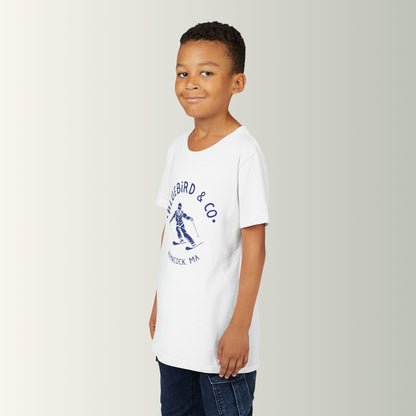 Bluebird & Co Youth Tee (Skier)